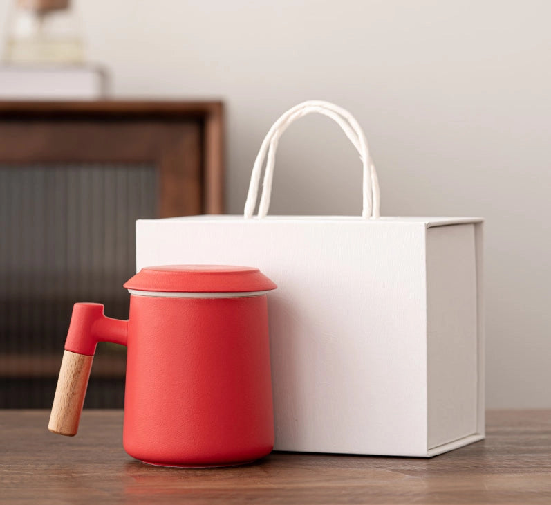 Gohobi Colourful Tea Cup with Infuser